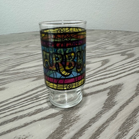Vintage Arby’s Stained Glass Tumbler Cup - Picture 6 of 6